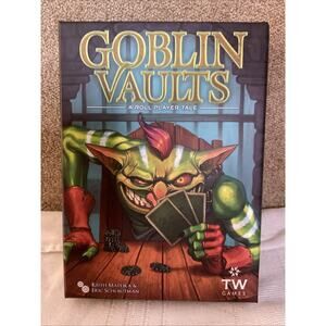 NEW OPEN BOX Repos Production Thunderworks Games Goblin Vaults Board Game